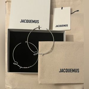 Silver Les Créoles Jacquemus Earrings